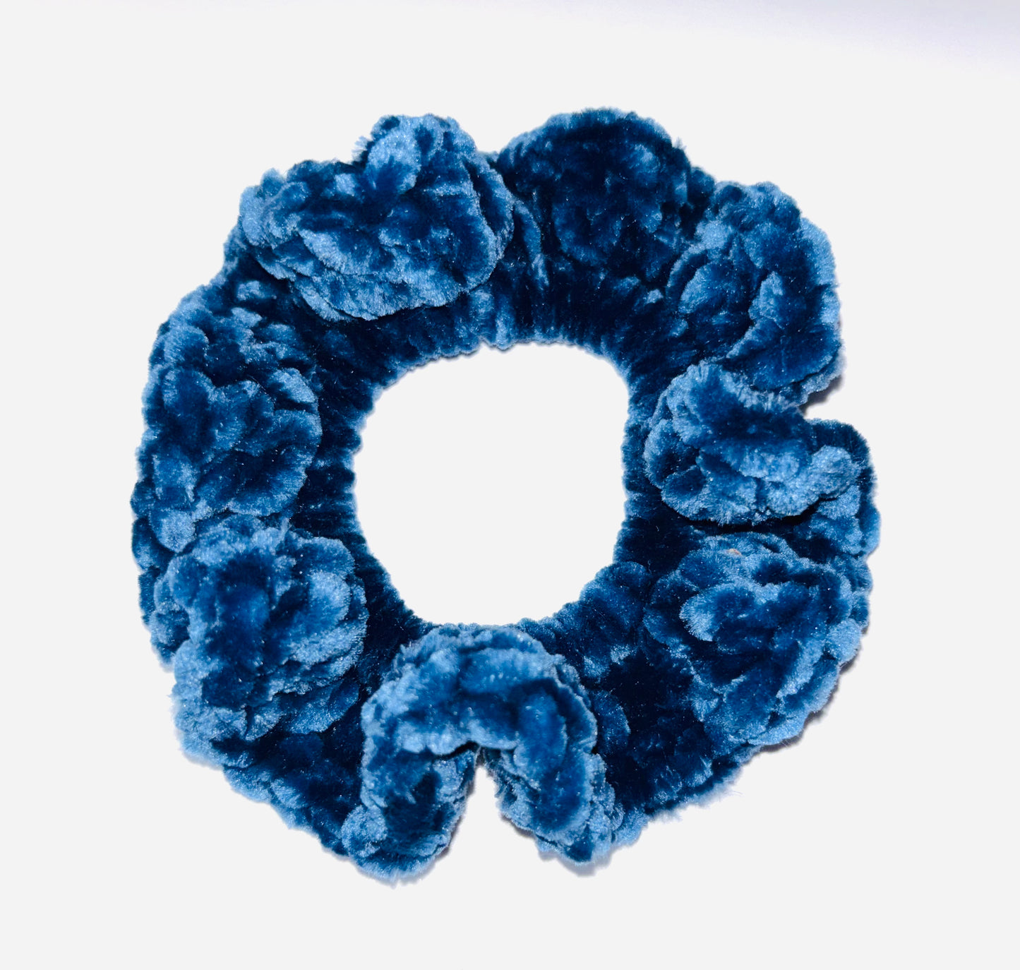 Blue Raspberry Scrunchie