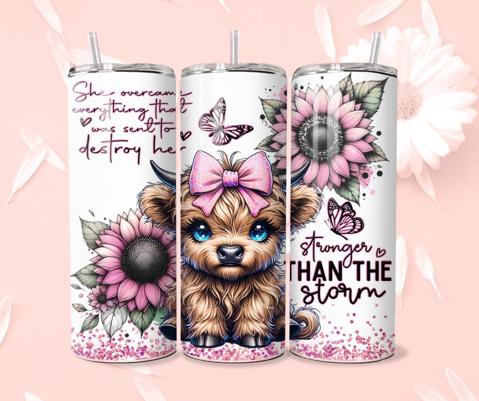Stronger Than the Storm Tumbler
