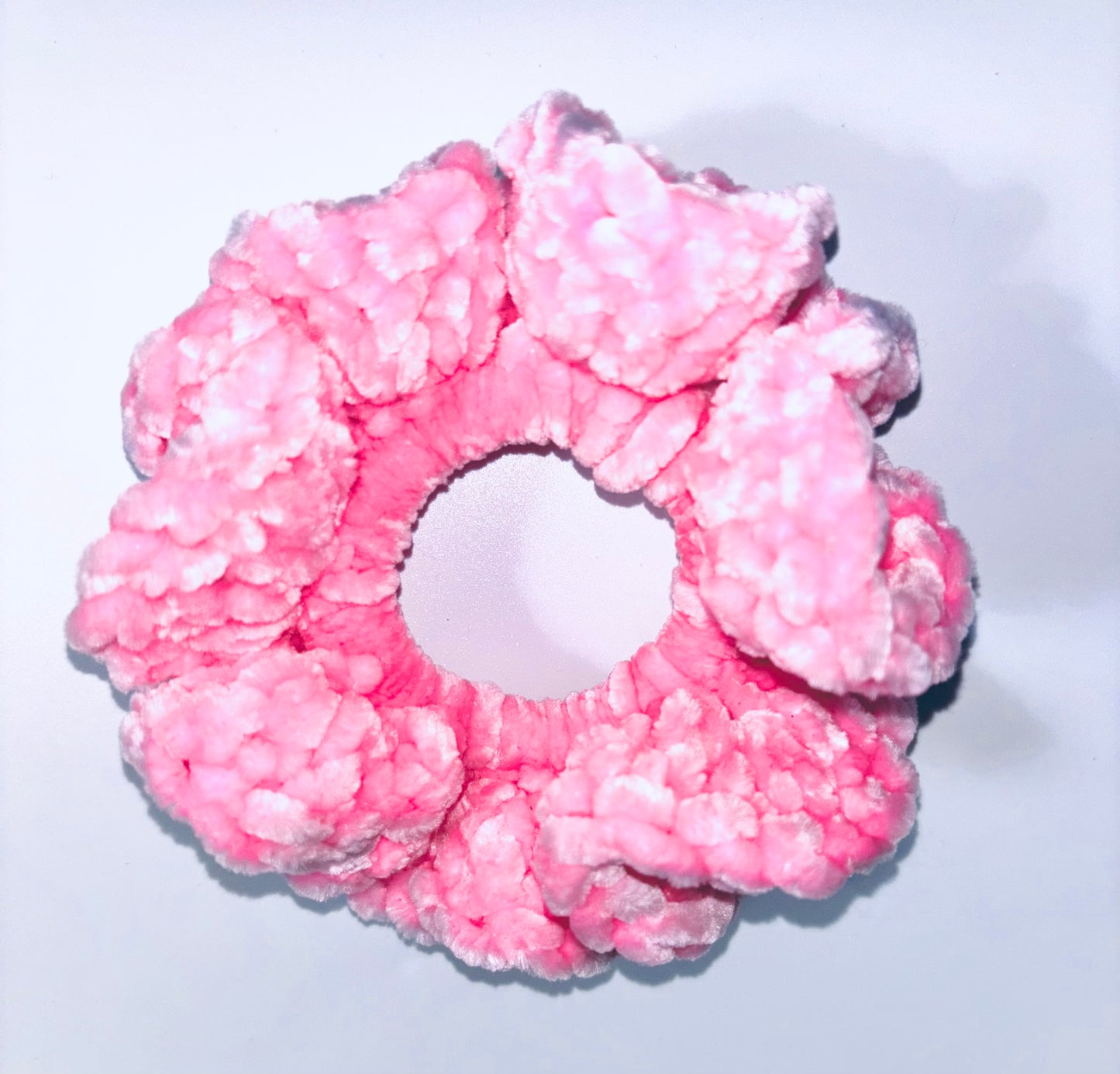 Bubble Gym Pink Scrunchie